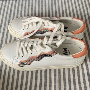 Madewell sidewalk low top sneakers